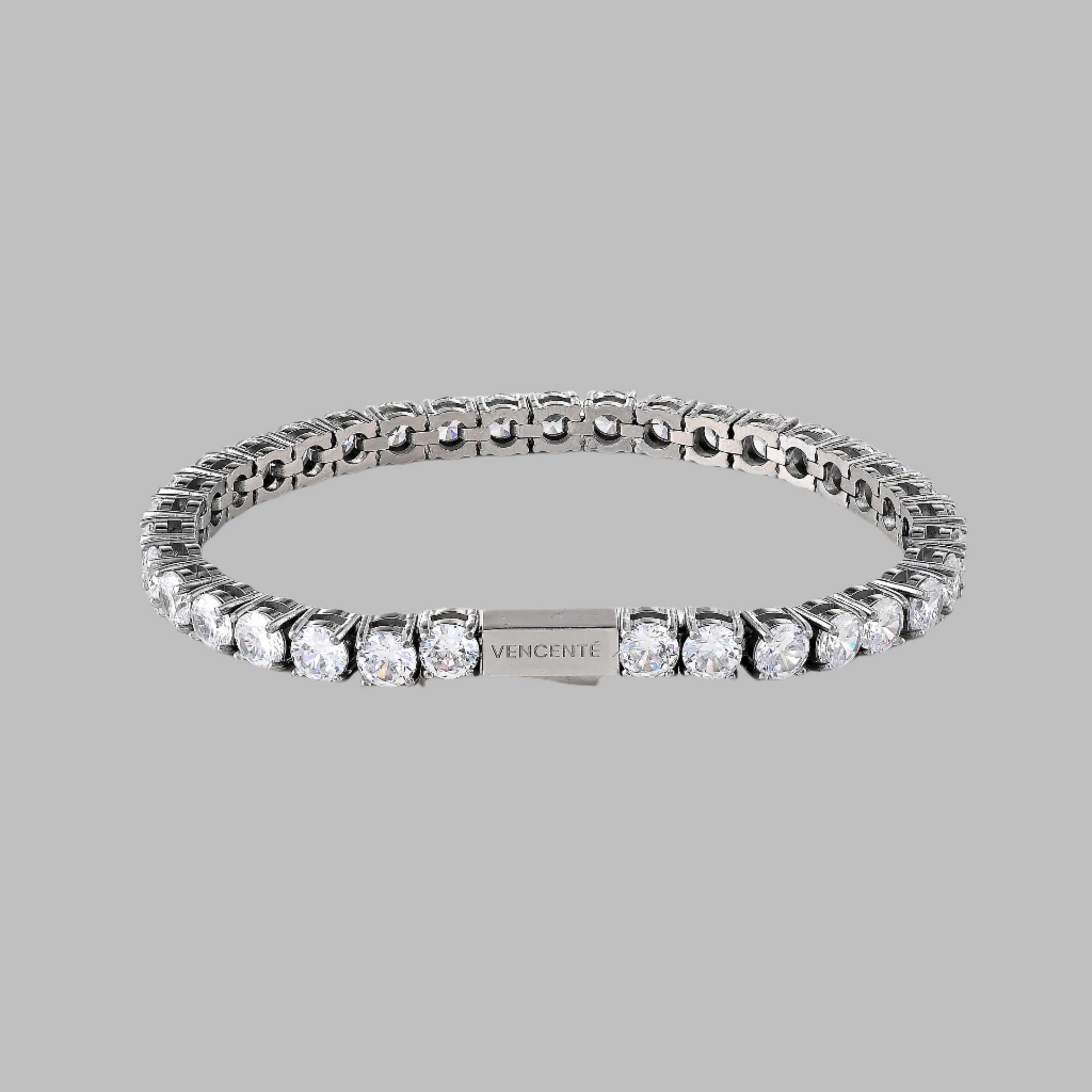 Tennis Bracelet (White Gold) 5mm