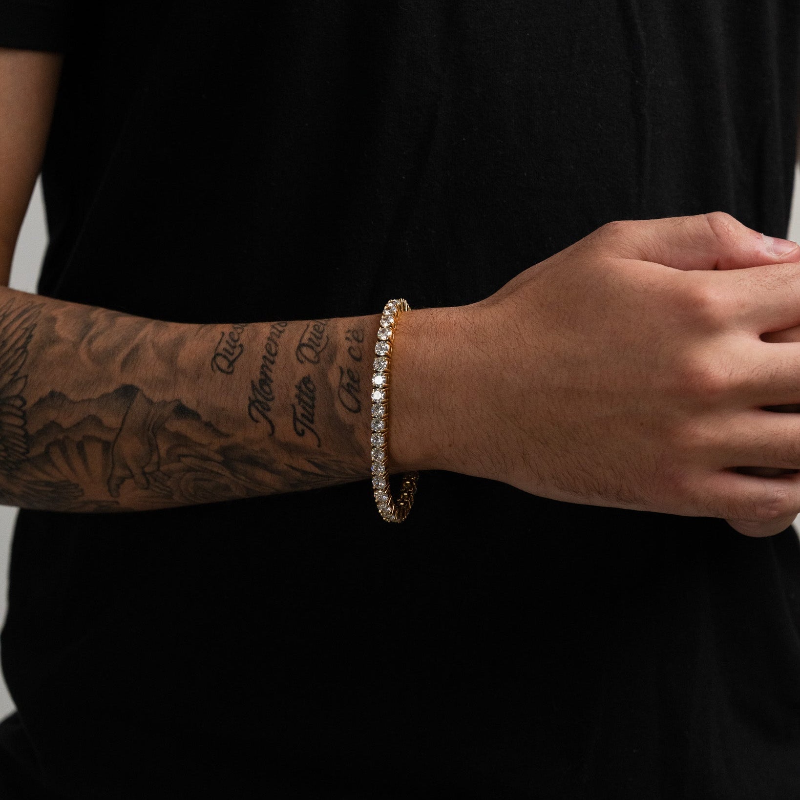 Tennis Bracelet 5MM (Gold)