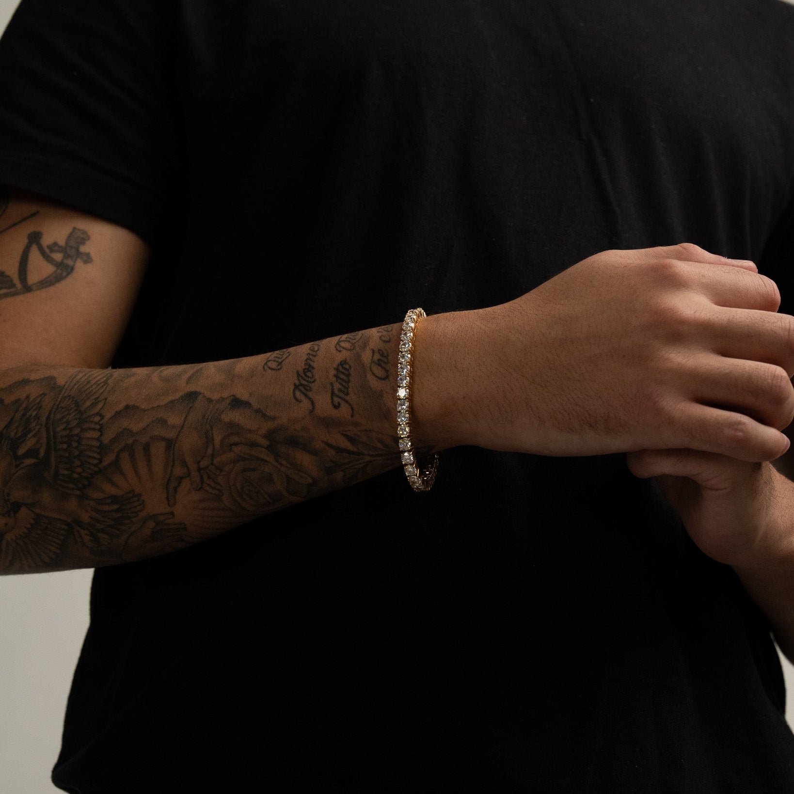 Tennis Bracelet 5MM (Gold)