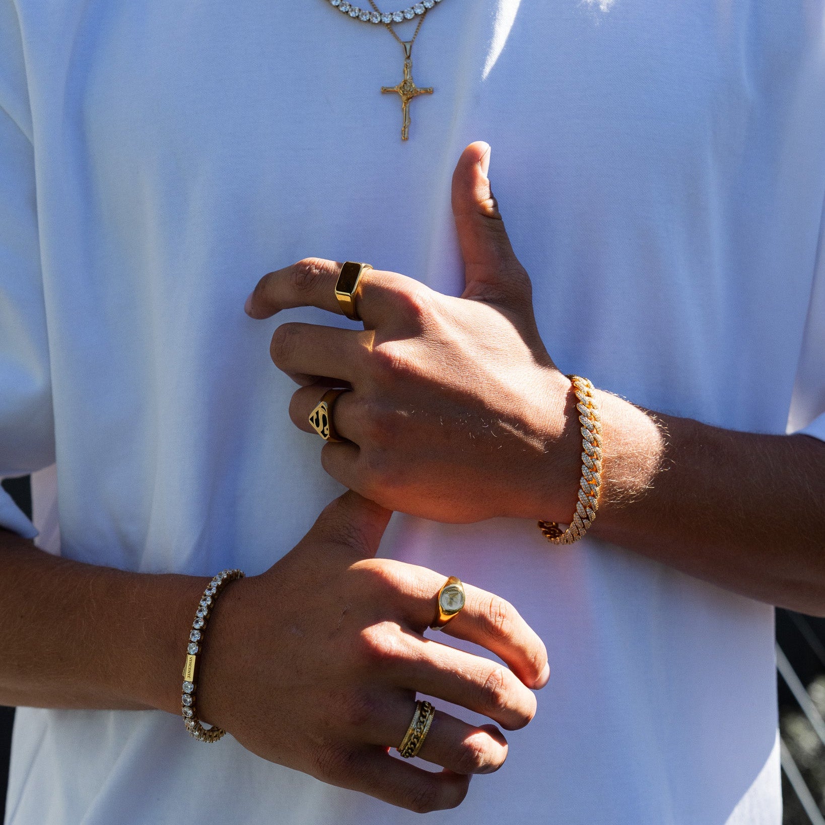 Tennis Bracelet 5MM (Gold)